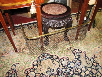 1. 19th Century Fireplace Fender